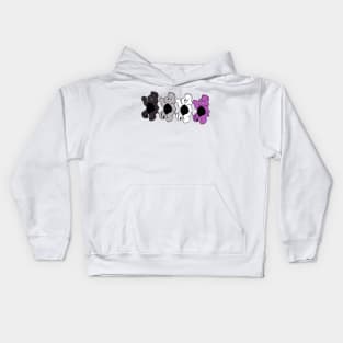 Asexual Bears Kids Hoodie